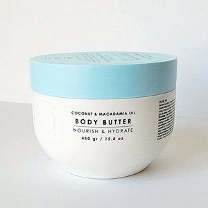 Ciroa Body Butter Coconut & Macadamia Oil Nourish & Hydrate Skin 15.8oz New